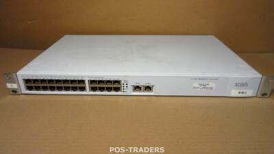 3Com 3C17300 SuperStack 3 Switch  24-Ports Rack-Mountable Managed stackable