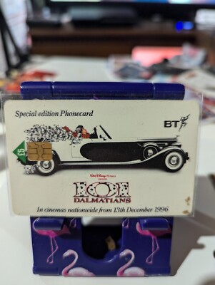 Bt Special Edition Phone Card 101 Dalmatians