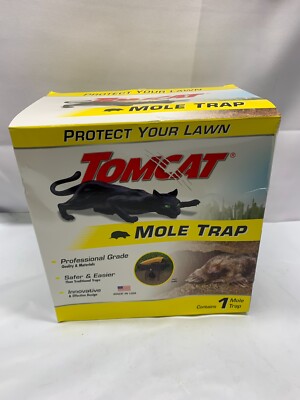 Tomcat Mole Trap - 1 trap-Easy & Effective  *New-Box Damage