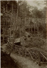 France Savoie Sentier Près De Thorens Vintage Print. Albumen Print 13x18 