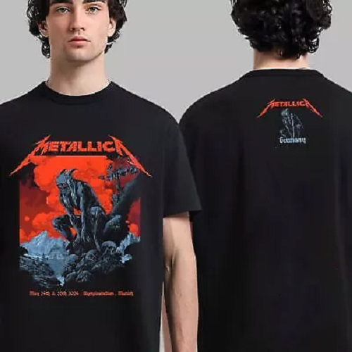 Metallica Germany Merch For The Munich Pop Up M72 World Tour 2024 T-Shirt