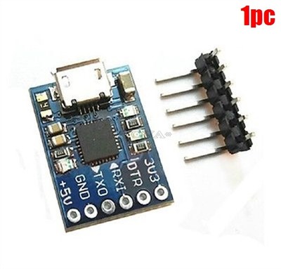 1Pcs 6Pin Stc CP2102 Micro Usb To Uart Ttl Module Serial Converter New Ic ac