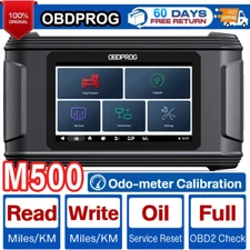 OBDPROG Odometer Correction Mileage Adjustment Odometer Tool Oil OBD2 Scanner