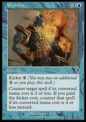 MTG | Prohibit | 67/350 | (LP) | Invasion