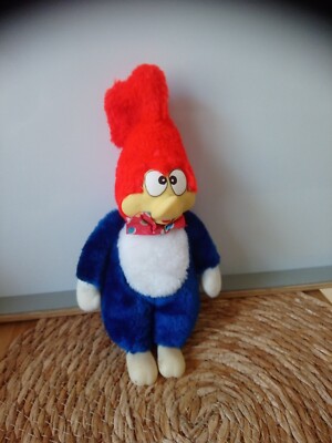 Loquillo - Peluche Retro - Woody Woodpecker - Pajaro Loco V3 Rojo | Meses sin interés