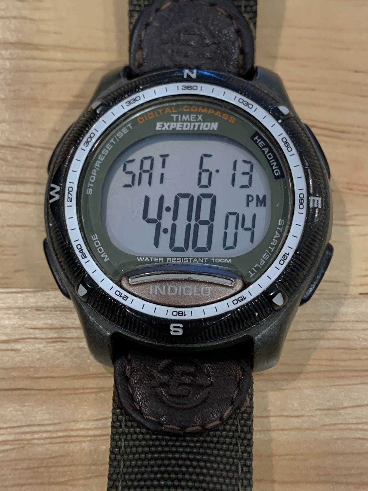 timex expedition digital compass watch