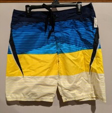 Wave Zone Men's Swimwear Trunks