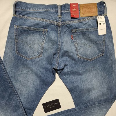 LEVIS MADE AND CRAFTED LMC 511 SELVEDGE (Faded Blue) 34X34 BRAND (NWT) |  eBay