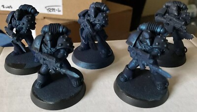 Warhammer 30K Traitor Legion Night Lords - 5x MKVI Marines (R51) Exc