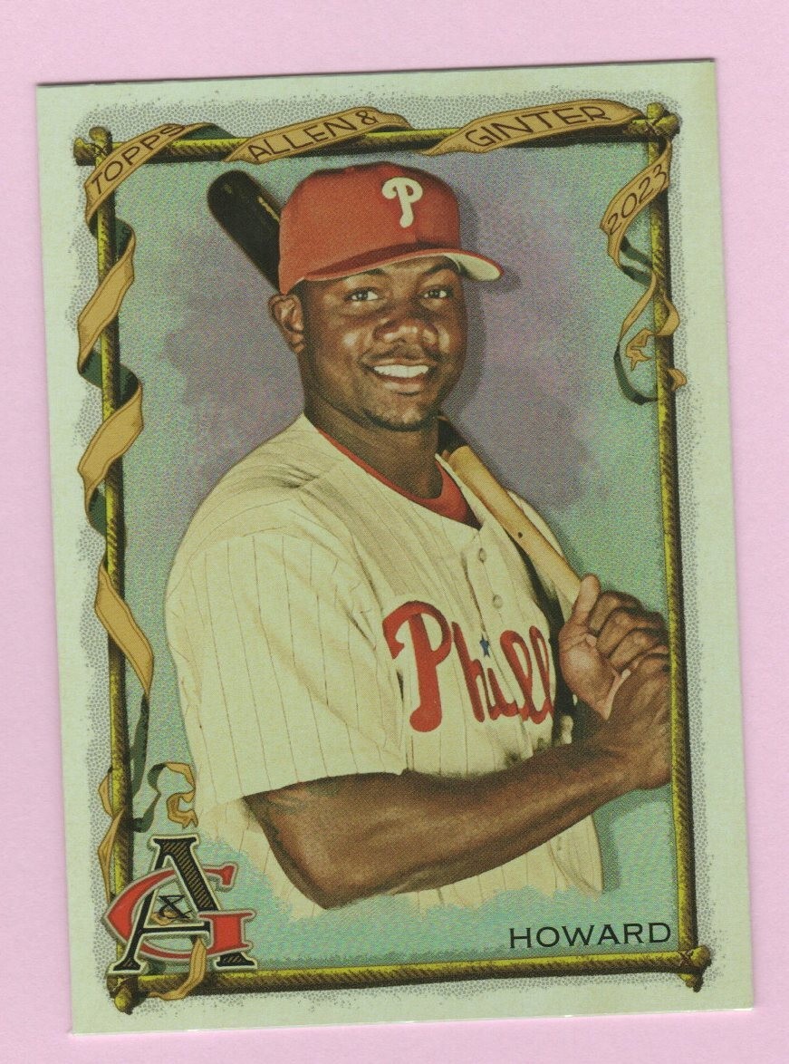 2023 Topps Allen & Ginter Silver Foil #131 Ryan Howard Philadelphia Phillies
