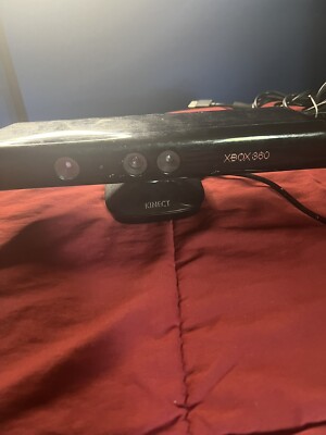  Microsoft X-BOX 360 Kinect Sensor Bar Model 1414 Black
