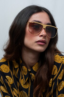 Gianfranco Ferré GFF 21/N seltene Vintage 80er Oversize Teardrop Designer Sonnenbrille