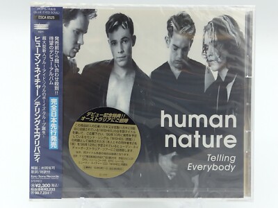Human Nature / Telling Everybody ESCA-6525 Unopened CD from Japan