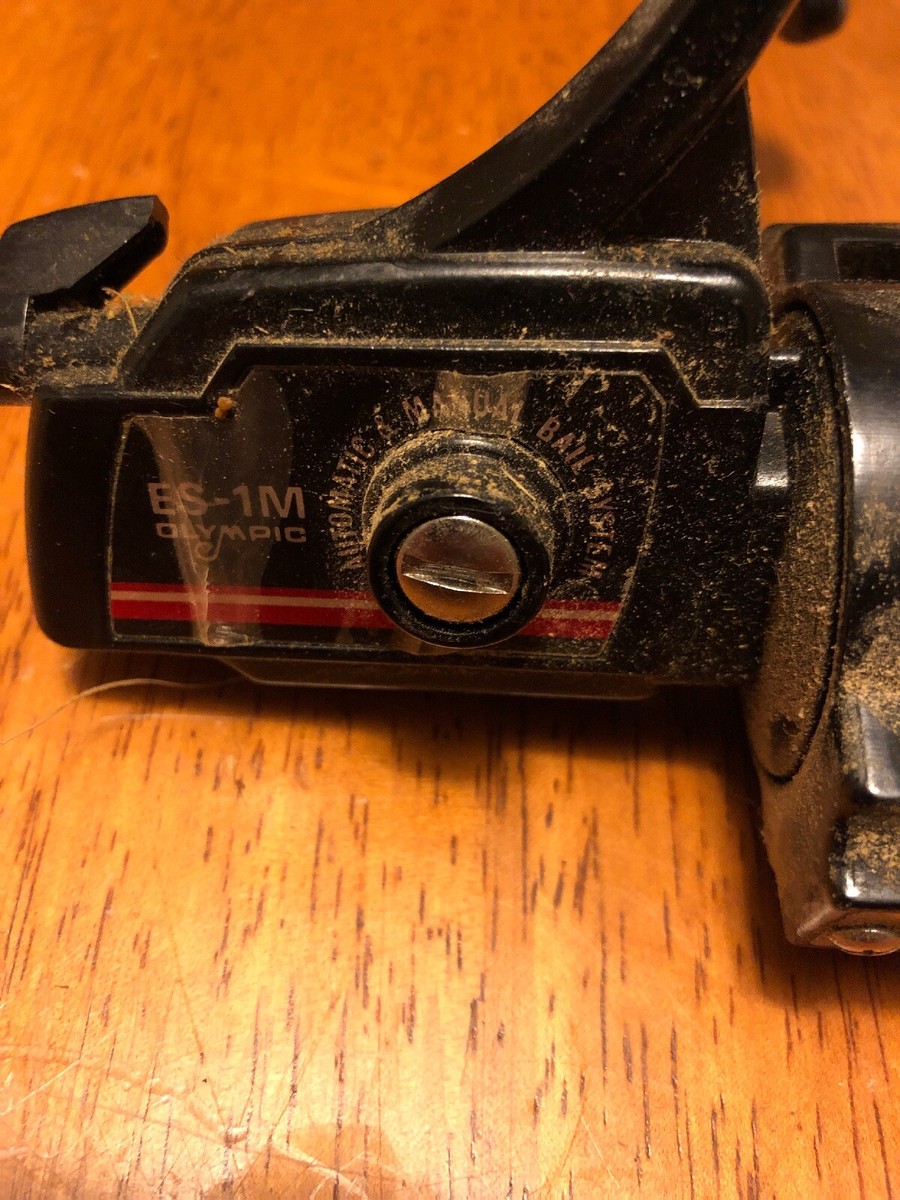 Olympic ES-1M VINTAGE Fishing Reel Made in Japan