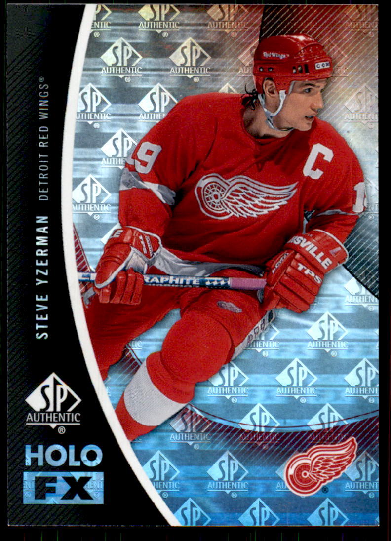 2010-11 SP Authentic #FX19 Steve Yzerman Holo F/X