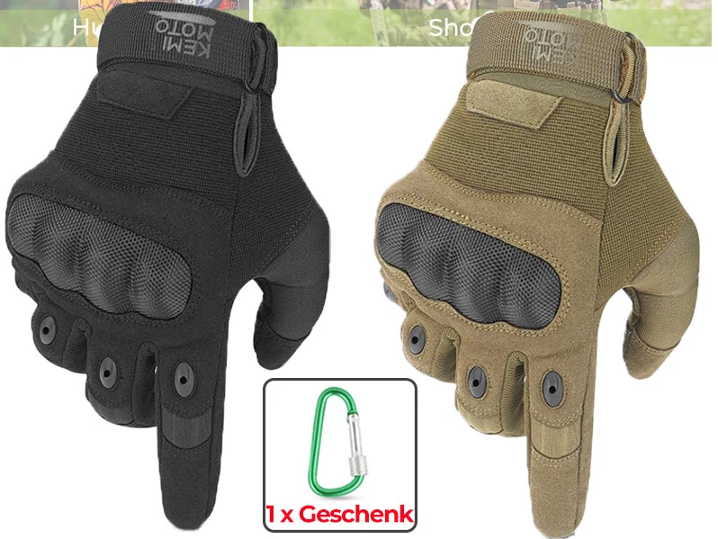 KEMIMOTO Motorradhandschuhe Motocross Enduro Taktische Handschuhe Touchscreen Handschuhe