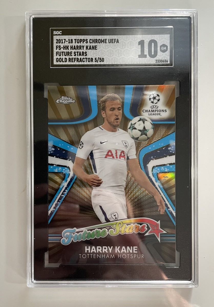 2017-18 Topps Chrome Future Stars Gold Refractor /50 Harry Kane 