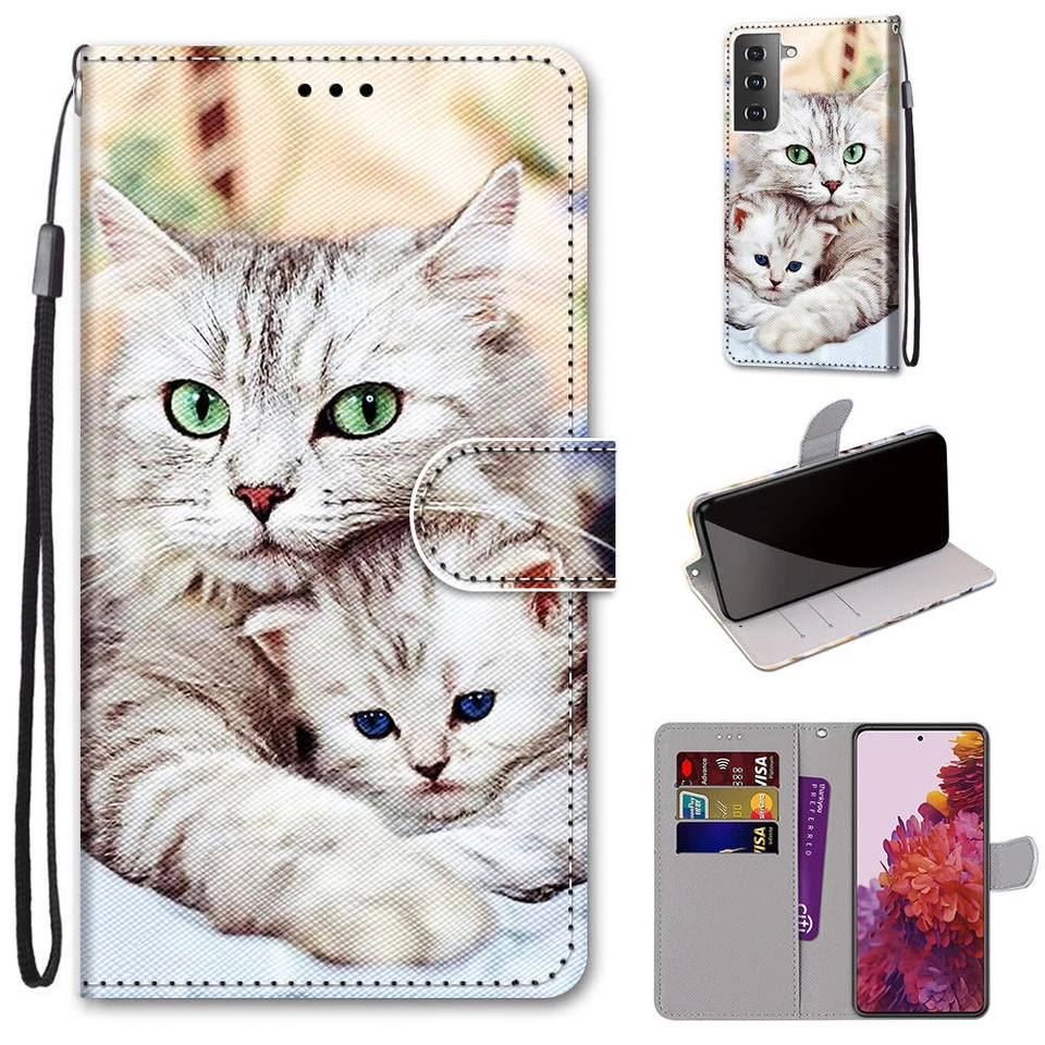 Case For Nokia 6.3 G20 G21 G11 G10 C01 Plus G60 Pattern Wallet Card Flip Cover - Image 3 of 4