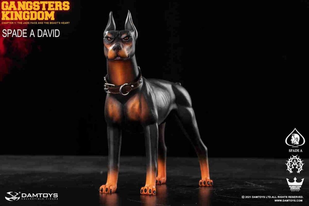 DAM TOYS 1:6 Gangsters Kingdom Doberman Dog Pets [DAM-GK022S