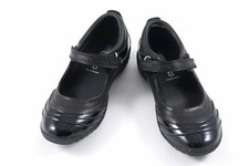 GEOX US Size 1 Kids Girls Shoes Euro Size 32 BLACK