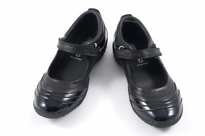 GEOX US Size 1 Kids Girls Shoes Euro Size 32 BLACK
