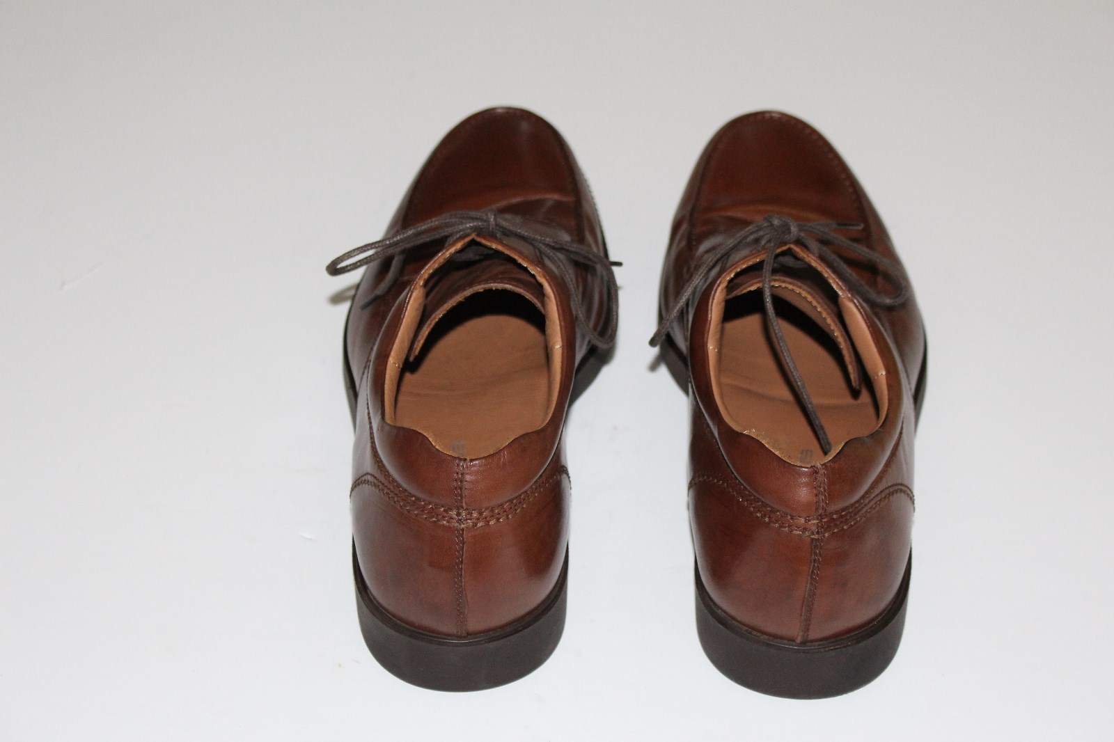 SAOLA Oxford stringate Mike Konos 12 in pelle marrone suole in gomma fodera calza imbottita gel