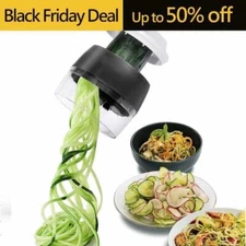 Spiral Slicer Spiralizer Vegetable Cutter Zucchini Pasta Noodle Spaghetti Maker