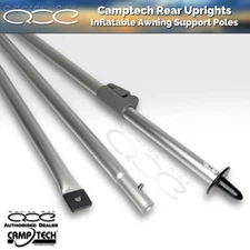 Genuine Camptech Rear Upright Alloy Support Poles for Inflatable Awnings