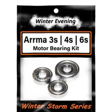 Arrma 3S 4S 6S 3200kv 2400kv 2050kv 3660kv 3668kv 4074kv Chrome Motor Bearings