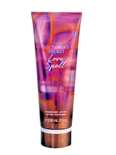 VICTORIA  S SECRET LOVE SPELL HEAT FRAGRANCE BODY LOTION CREAM 8 oz New