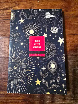 TarcherPerigee Burn After Writing Guided Journal Paperback by Sharon Jones
