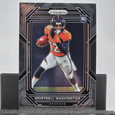 2022 Panini Prizm #356 Montrell Washington💥Denver Broncos💥