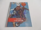 EMEKA OKAFOR SIGNED 2007-08 UPPER DECK CARD #197 BOBCATS UCONN SET BREAK