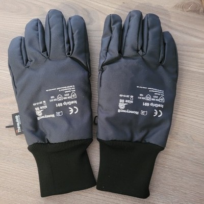 NEU 3M Thinsulate Insulation Herren Finger Handschuhe Anthrazit Gr. 8