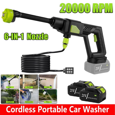 #ad #ad Electric High Pressure Water Spray Car Gun Portable Cordless Washer Cleaner Yard $51.43