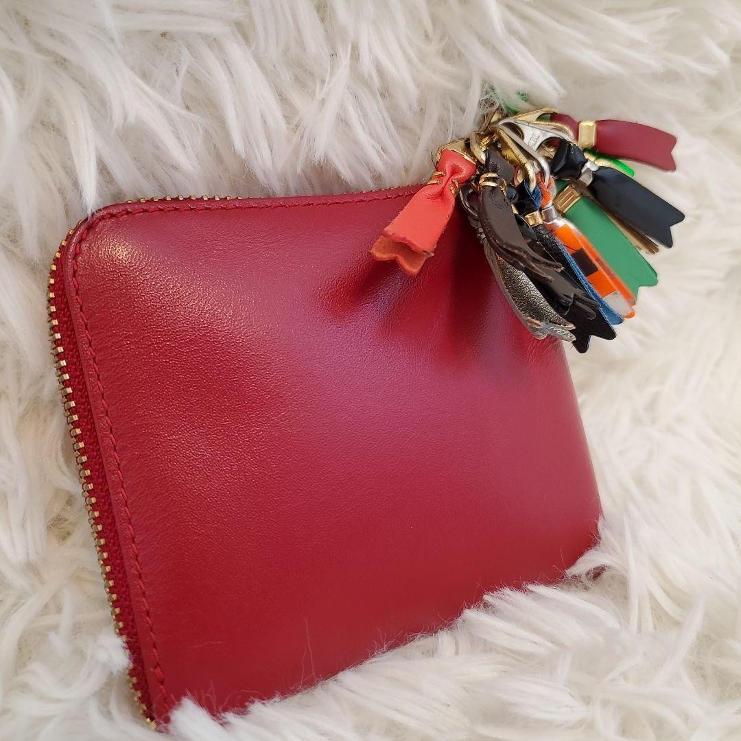 COMME des GARCONS Round Zip Wallet Authentic | eBay