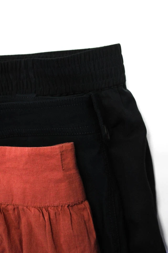 Joie Marabelle Maeve Womens Casual Shorts Skirt Black Orange Size XS 4 Lot 3 - Image 2 of 4
