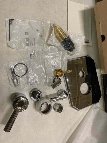 Brizo T75565PC Beauclere Thermostatic Valve Trim Diverter Chrome Less G1N