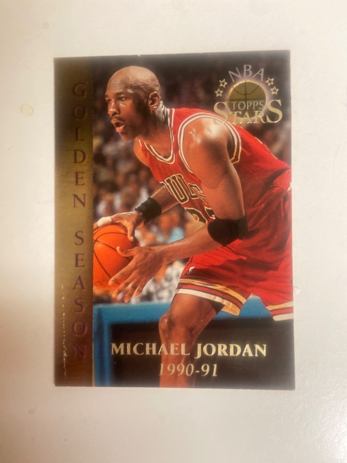 1996 Topps Stars - Golden Seasons Michael Jordan #74 Finest