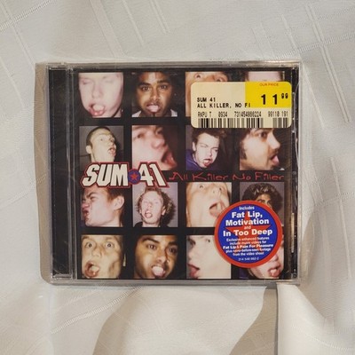 Sum 41 CD All Killer No Filler Island Records 5486622 BRAND NEW SEALED 