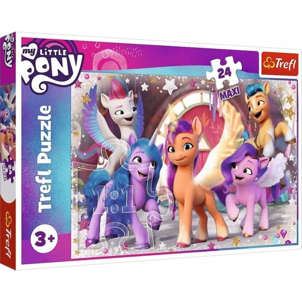 Trefl Puzzle My Little Pony: FröHliche Ponys Maxi 24 Teile-image