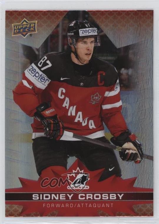 2021-22 Upper Deck Tim Hortons Team Canada Sidney Crosby #2 0t2