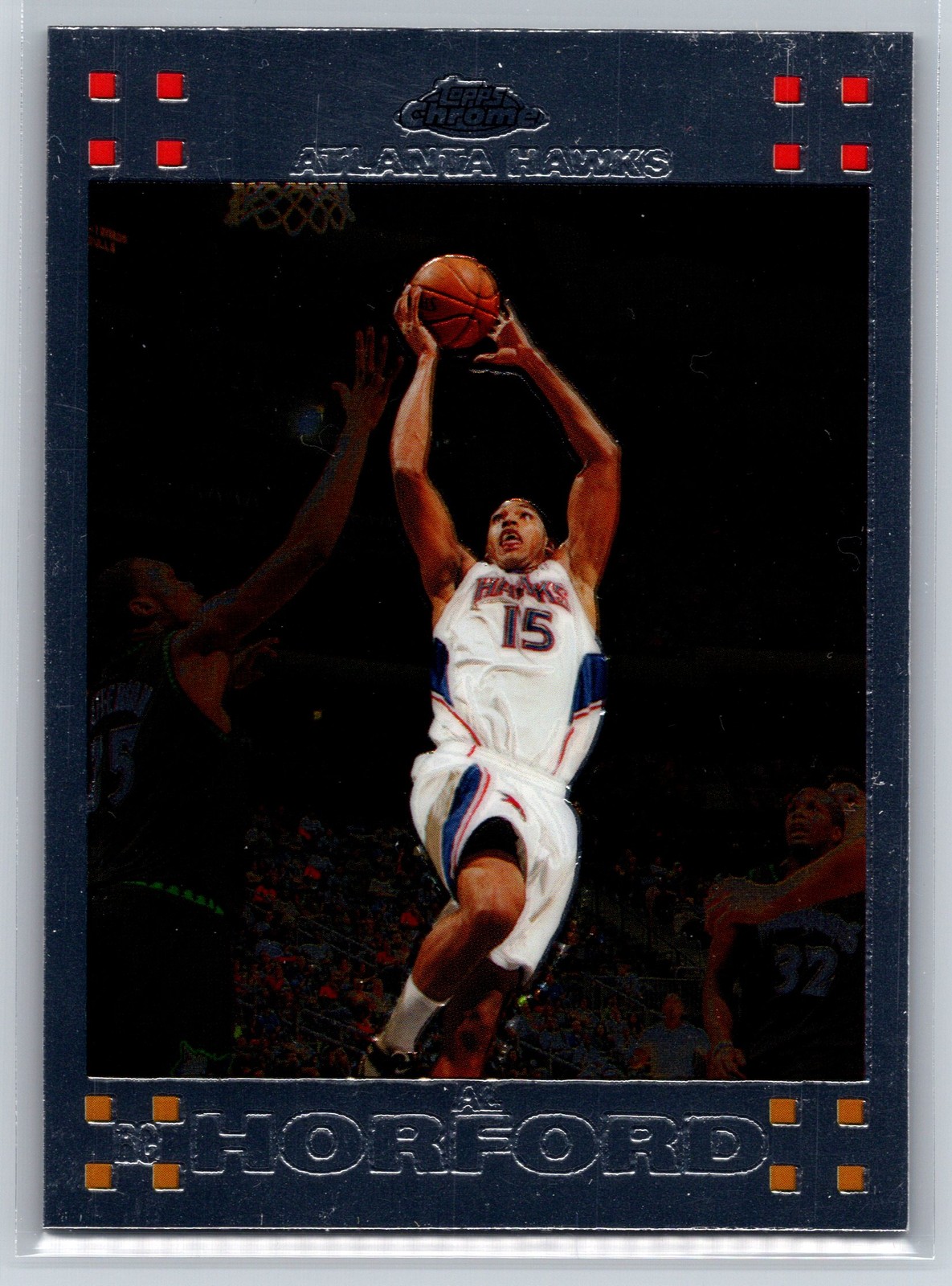 2007-08 Topps Chrome #160 Al Horford RC Atlanta Hawks Celtics