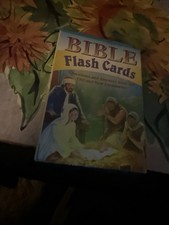 Vintage Bible Flash Cards Creative Child Games Old & New Testament 36 Cards NIB