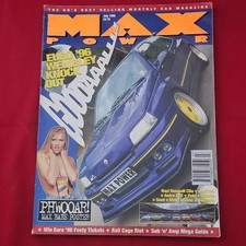 Max Power Magazine July 1996 (1268) Euro 96 Wembley Dimma Clio RS Turbo