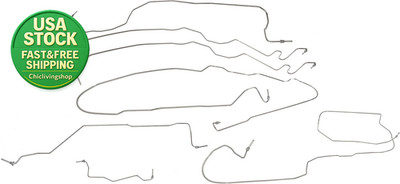 919-219 Stainless Steel Brake Line Kit for Chevrolet GMC Models
