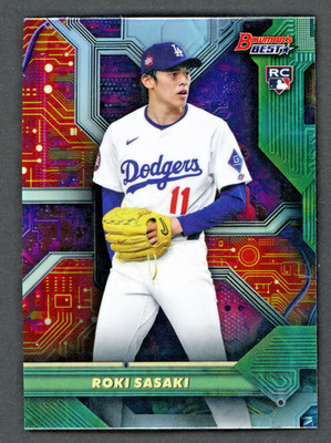 2025 Bowman's Best Roki Sasaki RC Circuitry #C-24 Dodgers