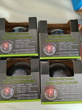 NEW - Fake Cameras - Security CCTV Dome with Red LED Light Quantity Of 4