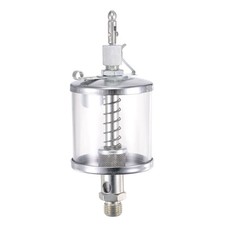 Needle Valve Type Oil Cup G1/4 Thread 100ml Sight Gravity Drip Feed Oiler