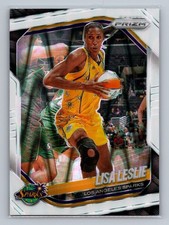 2025 Panini Prizm WNBA #106 Lisa Leslie White Seismic Prizms